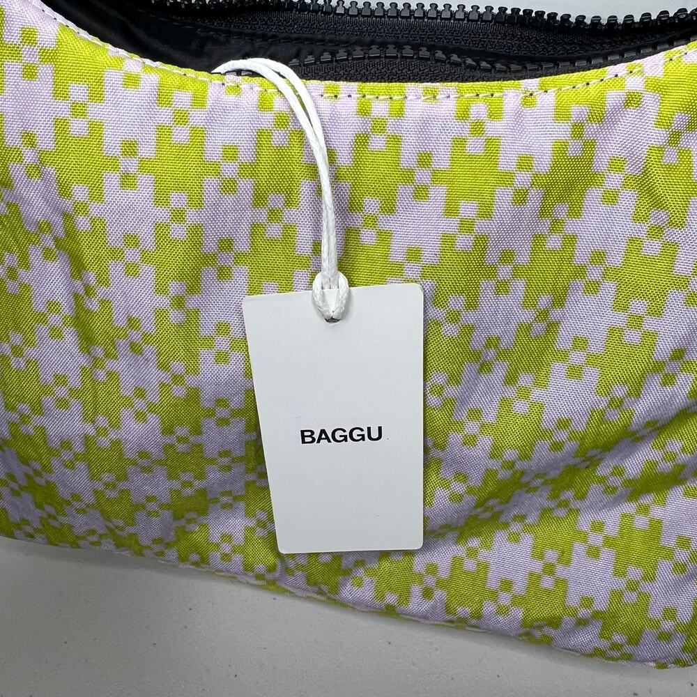 Baggu Houndstooth Nylon Shoulder Bag - Picture 6 of 8